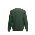 Vert bouteille - Side - Fruit Of The Loom - Sweatshirt classique - Enfant unisexe (Lot de 2)