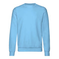 Bleu ciel - Front - Fruit Of The Loom - Sweatshirt classique - Enfant unisexe (Lot de 2)