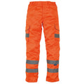 Orange - Front - Yoko - Pantalon cargo haute visibilité (Lot de 2)