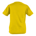 Jaune - Back - AWDis - T-shirt de sport - Enfant