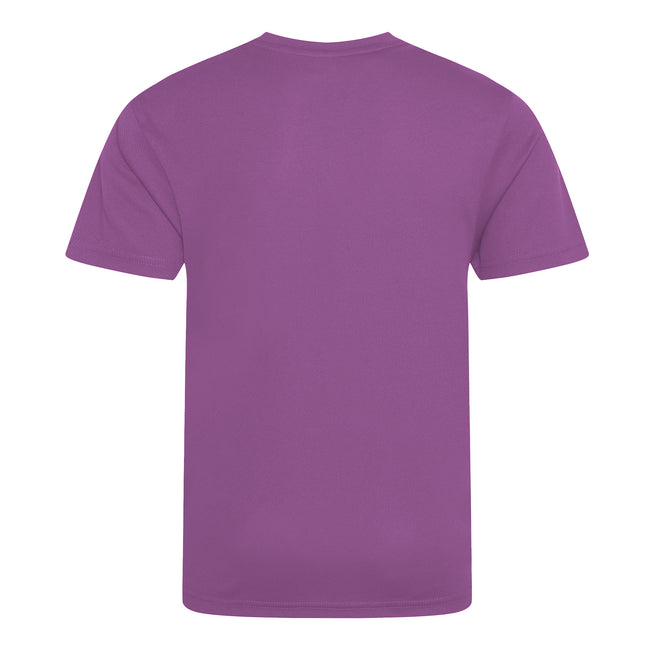Magenta foncé - Back - AWDis - T-shirt de sport - Enfant