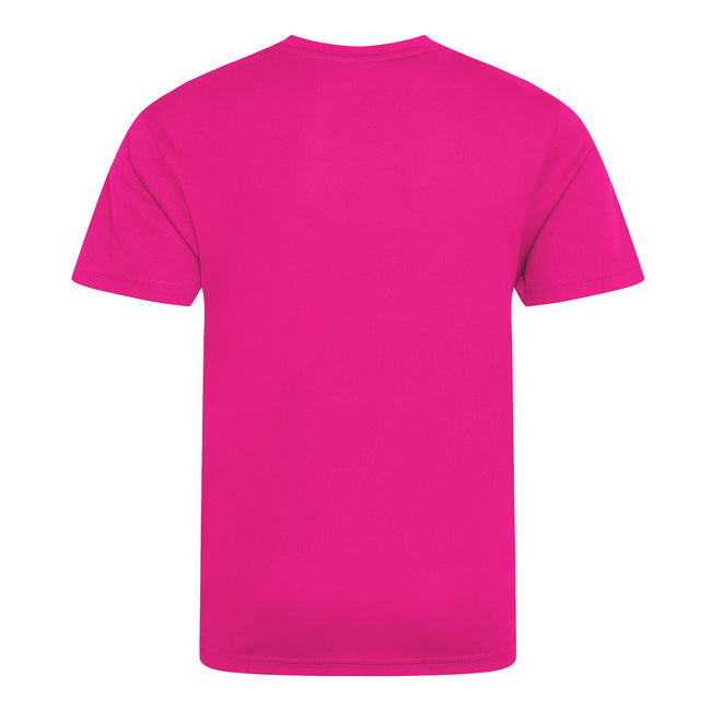 Rose magenta - Back - AWDis - T-shirt de sport - Enfant