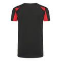 Noir-Rouge - Back - Just Cool - T-shirt sport - Enfant unisexe