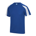 Bleu roi-Blanc - Front - Just Cool - T-shirt sport - Enfant unisexe