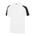 Blanc -Noir - Front - Just Cool - T-shirt sport - Enfant unisexe