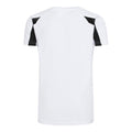 Blanc -Noir - Back - Just Cool - T-shirt sport - Enfant unisexe