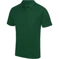 Vert bouteille - Front - AWDis - Polo SPORT - Homme