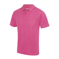 Rose - Front - AWDis - Polo SPORT - Homme