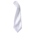 Blanc - Front - Premier - Cravate unie - Homme (Lot de 2)