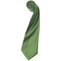 Sauge - Front - Premier - Cravate unie - Homme (Lot de 2)