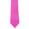 Rose - Front - Premier - Cravate unie - Homme (Lot de 2)