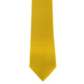 Citron - Front - Premier - Cravate unie - Homme (Lot de 2)