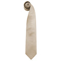 Kaki - Front - Premier - Cravate unie - Homme (Lot de 2)