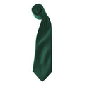 Vert bouteille - Front - Premier - Cravate à clipser (Lot de 2)
