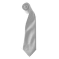 Gris argent - Front - Premier - Cravate à clipser (Lot de 2)