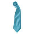 Turquoise - Front - Premier - Cravate à clipser (Lot de 2)