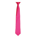 Rose - Front - Premier - Cravate à clipser (Lot de 2)