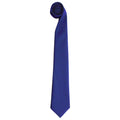 Bleu roi - Front - Premier - Cravate unie - Homme (Lot de 2)