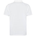 Blanc - Back - Polo sport Just Sub By AWDis pour homme
