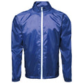 Bleu roi-Blanc - Front - 2786 - Lot de 2 vestes de pluie légères - Homme