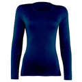 Bleu marine - Front - Rhino - Lot de 2 t-shirts à manches longues - Femme