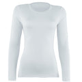 Blanc - Front - Rhino - Lot de 2 t-shirts à manches longues - Femme