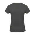 Gris - Back - Kariban - T-shirt à manches courtes et col en V - Femme