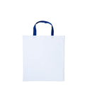 Blanc - bleu roi - Front - Nutshell - Tote bag VARSITY