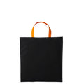 Noir - orange - Front - Nutshell - Tote bag VARSITY
