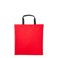 Rouge feu - Noir - Front - Nutshell - Tote bag VARSITY