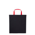 Noir - Rouge feu - Front - Nutshell - Tote bag VARSITY