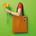 Orange - noir - Back - Nutshell - Tote bag VARSITY