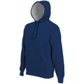 Bleu marine - Front - Kariban - Sweatshirt à capuche - Homme
