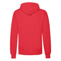 Rouge - Back - Fruit Of The Loom - Sweat à capuche - Adulte
