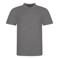 Anthracite - Front - Awdis - Polo JUST POLOS - Homme