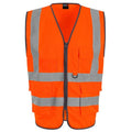 Orange fluo - Front - PRO RTX - Gilet haute visibilité EXECUTIVE - Adulte