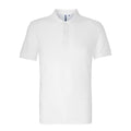 Blanc - Front - Asquith & Fox - Polo - Homme