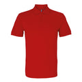 Rouge - Front - Asquith & Fox - Polo - Homme