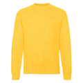 Jaune - Front - Fruit of the Loom - Sweat CLASSIC - Homme