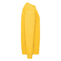 Jaune - Side - Fruit of the Loom - Sweat CLASSIC - Homme