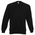 Noir - Front - Fruit of the Loom - Sweat CLASSIC - Homme