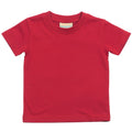 Rouge - Front - Larkwood - T-shirt à manches courtes 100% coton - Bébé et enfant
