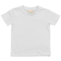 Blanc - Front - Larkwood - T-shirt à manches courtes 100% coton - Bébé et enfant