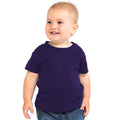 Pourpre - Back - Larkwood - T-shirt à manches courtes 100% coton - Bébé et enfant