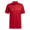 Rouge - Front - Adidas - Polo - Homme