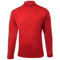 Rouge - Front - Adidas - Sweat CLUB - Homme