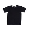 Noir - gris - Front - Babybugz - T-shirt SUPERSOFT - Enfant