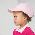 Rose pâle - Side - Larkwood - Casquette de baseball 100% coton - Enfant unisexe