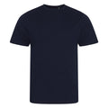 Bleu marine - Front - Ecologie - T-shirt CASCADE - Enfant