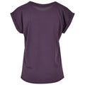 Violet foncé - Back - Build Your Brand - T-shirt - Femme